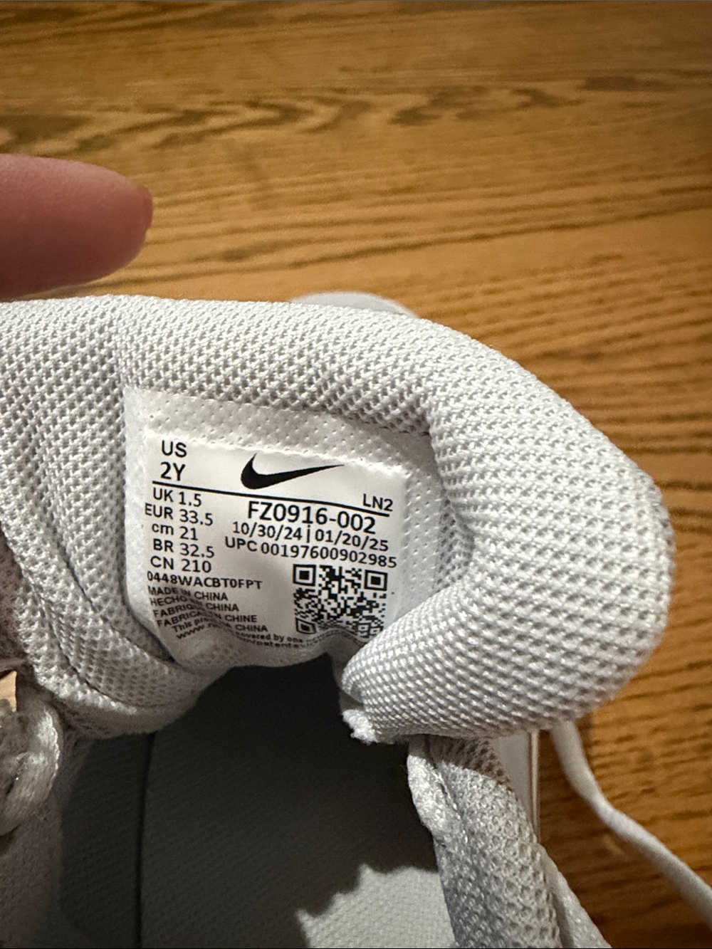 Nike Kids Force Trout 9 Pro MCS BG Gray and White Turf / Baseball Cleat Sneakers - Picture 11 of 12